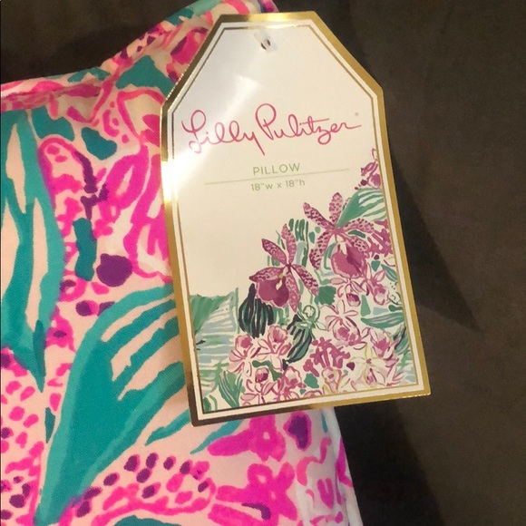 Lilly Pulitzer pillow - Picture 3 of 5